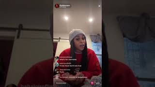 Neyva angel vs the other girls beef faith livestream