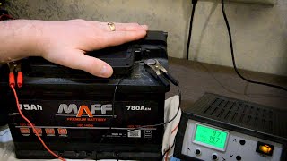 видео: Заряд АКБ. Заряд кальциевого аккумулятора MAFF. Часть 2 картинка: Заряд АКБ. Заряд кальциевого аккумулятора MAFF. Часть 2
