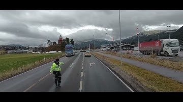 18 seconds overtake of Norwegian trucker | 450 m | → Police stop 15 min later | RV3 Norway | 11.2025