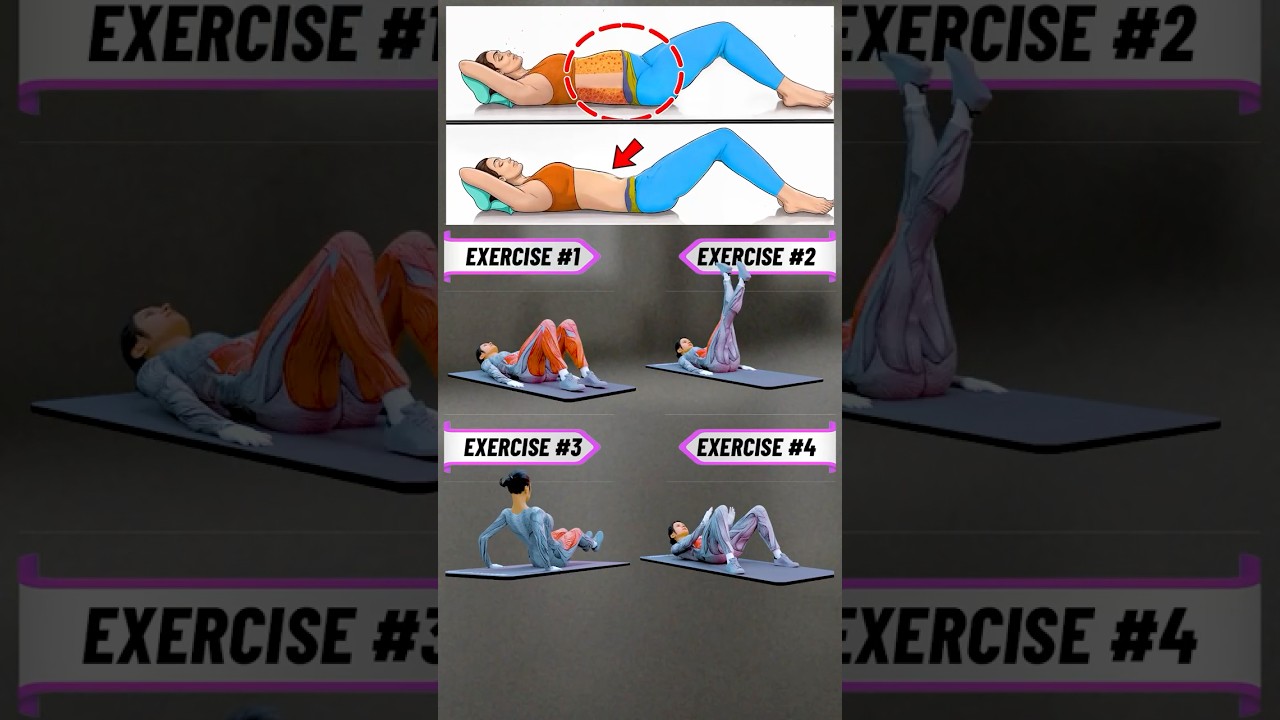 BELLY FAT   LYING WORKOUT 