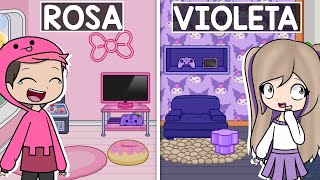 CASA VS CASA DE UN COLOR! LYNA VS CHOCOBLOX EN TOCA BOCA