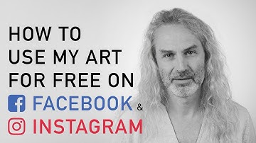 How to use my art for free on Facebook … even in a commercial way