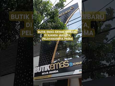 GAK PERLU NGANTRI! Butik Antam Juanda Bikin Jual Beli Emas Serasa Drive-Thru 💰🚗 #butikantam #emas