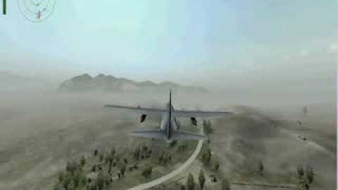 Arma 2 - AC-130 Crash/Test Fly
