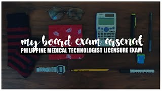 my board exam arsenal — Philippine Medical Technologist Licensure Exam 🇵🇭