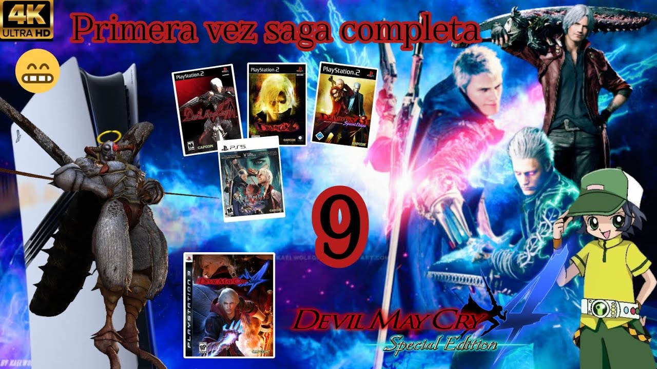 [9/20] devil may cry 4 - así fue mis jugadas resumidas, reacción y más 😅🌠