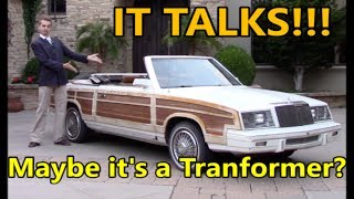 i bought the ugliest car in the usa-- and it talks!!!