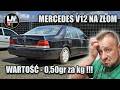 Mercedes S600 W140 V12 sent to the scrapyard!! Once worth