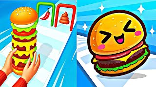 Burger Master vs Food Run Game / Speed Run Gameplay / Android iOS screenshot 1