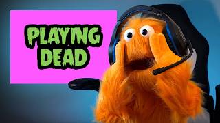Playing dead and hoping Im not found 🤞