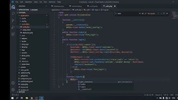 Membuat login logout menggunakan Bootstrap 4 dan CI3