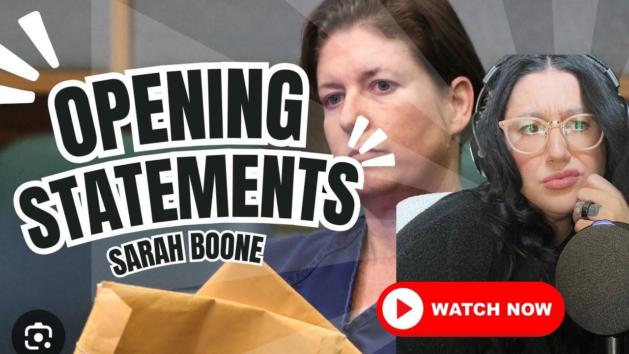 SARAH BOONE OPENING STATEMENTS! - YouTube