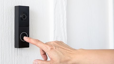 Control4 Chime Video Doorbell