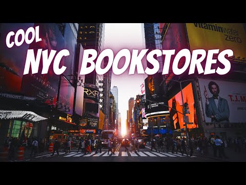 Cool Bookstores in New York City - The Strand, Rizzoli Bookstore, Argosy Book Shop