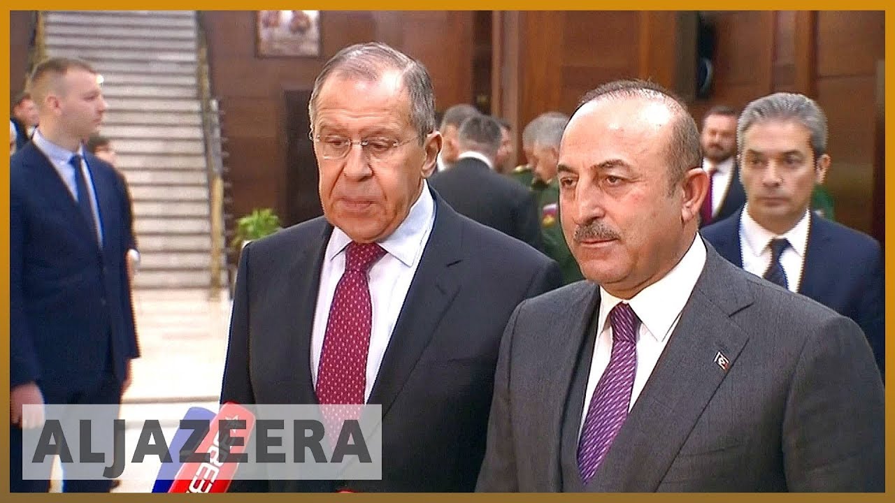 🇷🇺🇹🇷 روسيا وتركيا تنسقان بشأن سوريا: وزراء الخارجية | الجزيرة الإنجليزية