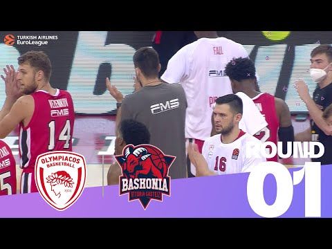 Olympiacos shuts down Baskonia for emphatic win | Round 1, Highlights | Turkish Airlines EuroLeague