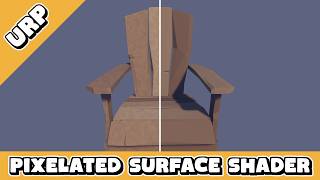 Pixelated Surface Shader for Unity
