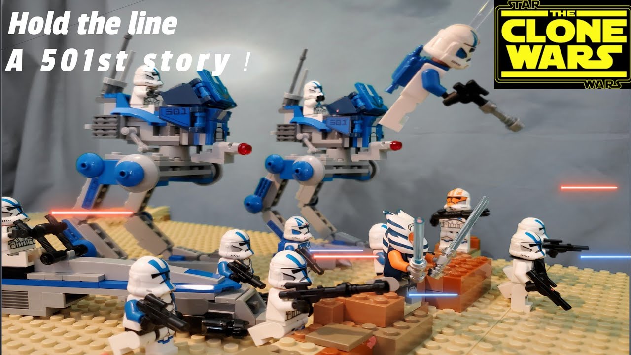 Hold the line a 501st story - Lego Star Wars stop motion 2/3 - YouTube