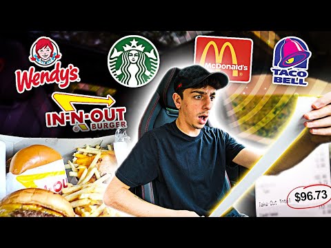 Letting The Person in FRONT of me DECIDE What I Eat for 24 HOURS!!