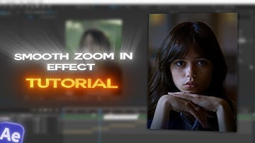 Smooth Zoom In Effect | After Effects Tutorial