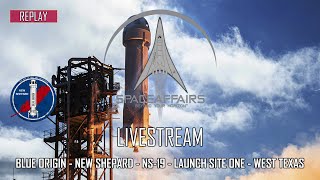 Blue Origin - New Shepard - NS-19 - Launch Site One - West Texas - December 11, 2021