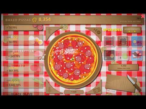Pizza Clicker. КЛИКЕР ПИЦЦЫ. Приготовь свою пиццу! Флеш-игры. Обзор флеш-игр. Кликеры. Flash Games.