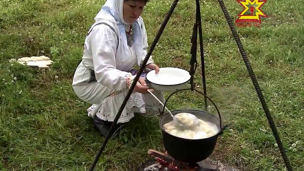 Чувашская кухня. хуран кукли, вареники. серте, çăмах яшки, суп из сныти. 2013г, на чувашском
