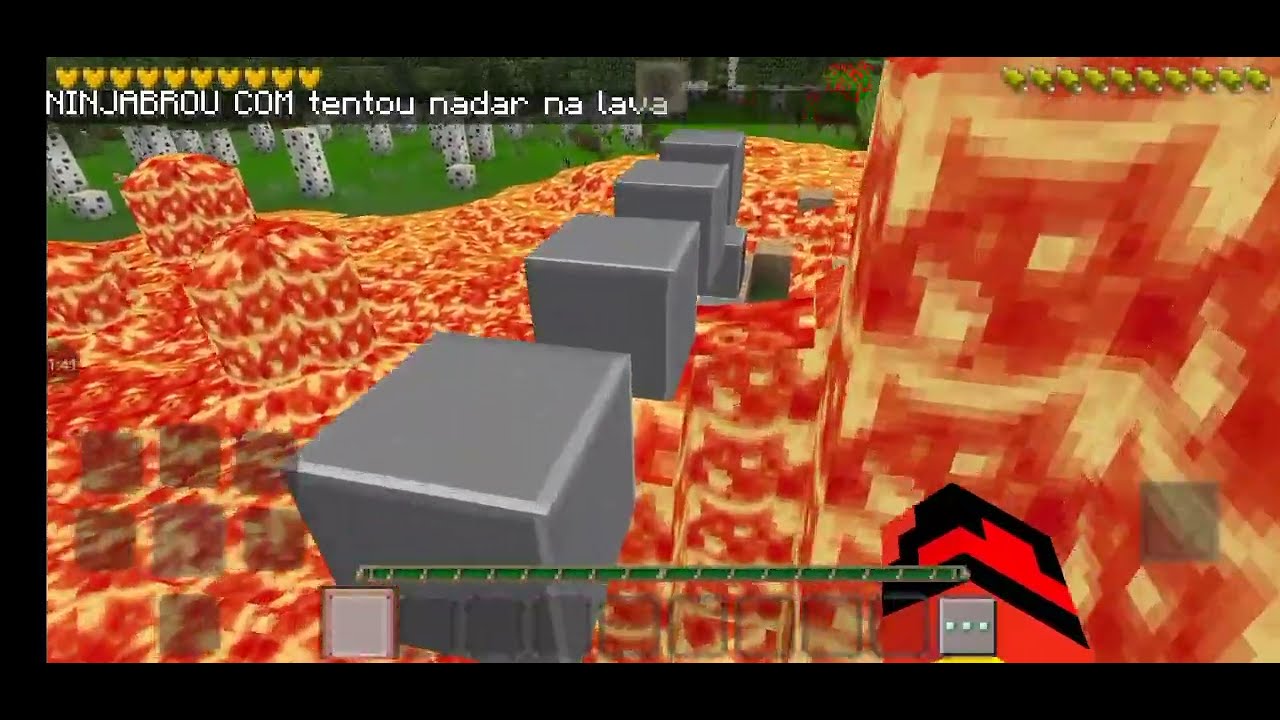 MINICRAFT O CHÃO É LAVA 