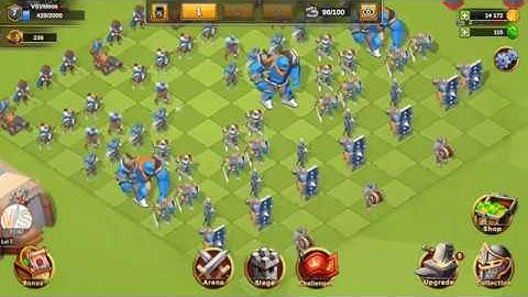 CHALLENGE 33 Level Gameplay in EMPIRE BATTLE SIMULATOR