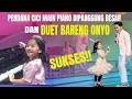 The Onsu Family - Perdana Cici main piano di panggung besar dan duet bareng Onyo, SUKSES!!