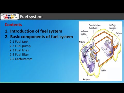 Fuel System Components and Functions