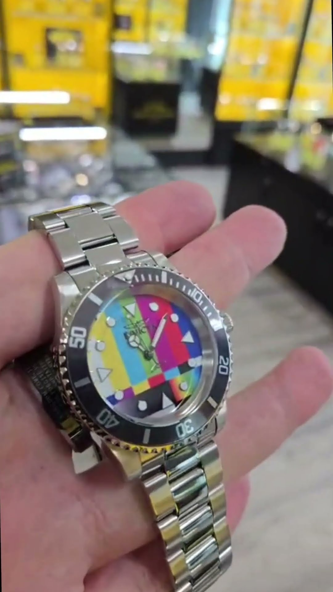 Invicta Pop Art Men's Watch - 40mm, Steel (49061) - YouTube