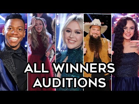 ALL WINNERS Auditions Seasons 1 15  The Voice USA