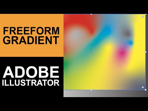 Freeform Gradient In Illustrator | How To | Basics | Points And Lines | Graphicxtras