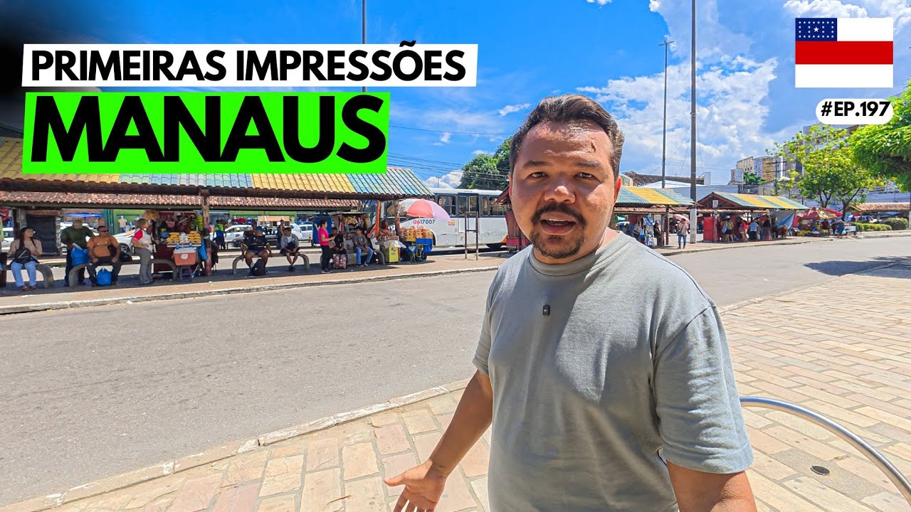 ESSA É A SITUAÇÃO de MANAUS em 2025 (Primeiras Impressões) 