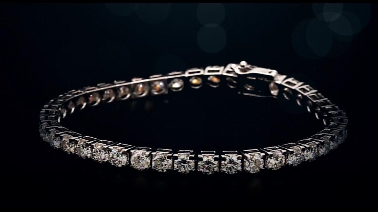 9.82 TCW Round Colorless Moissanite Tennis Wedding Bracelet | Engagement Bracelet | Anniversary Gift