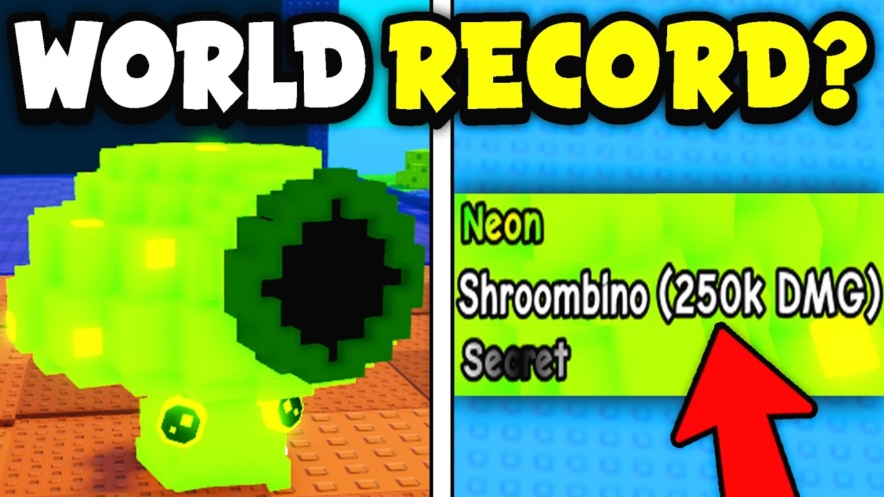 Я получил ЛУЧШЕЕ РАСТЕНИЕ *250к урона* в Plants Vs Brainrots (Neon Shroombino)