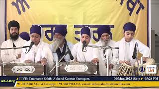 001 Tarantaran 6May2023 SatEve Rainsabai Keertan Bibi Muskandeep Kaur Jee