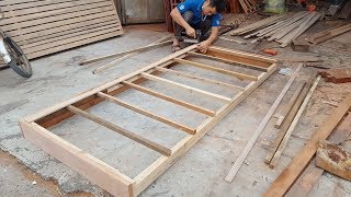 Famous Woodwork -  DIY Solid Wood Bed | NATHAN BUILDS Profile
