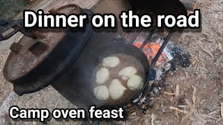 Dinner on the road