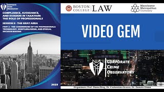 The Role of Professionals in Taxation - The Gray Area - Part 2 - Video Gem