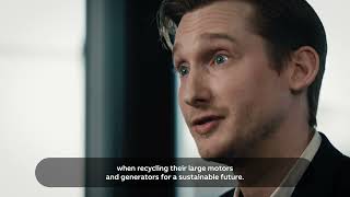 Partnering together for a Circular Economy: ABB Large Motors and Generators Sweden & Stena Recycling
Did you know that 98% of a large motor or generator is recyclable?
ABB Large Motors and Generators in Sweden have recently joined forces with Stena Recycling to offer our customers an opportunity to recycle their old machines.
The deal ensures that end-of-life motors/generators are recycled in an environmentally friendly way and the metals are reused in new products made in Europe.
Not only is there a sustainability benefit for our customers, theres also a financial benefit in the form of discounts on new large motors and generators purchased from ABB.
If your company is interested in learning more about this, please contact our Sweden office: https://new.abb.com/contact/sv/form Partnering together for a Circular Economy: ABB Large Motors and Generators Sweden & Stena Recycling