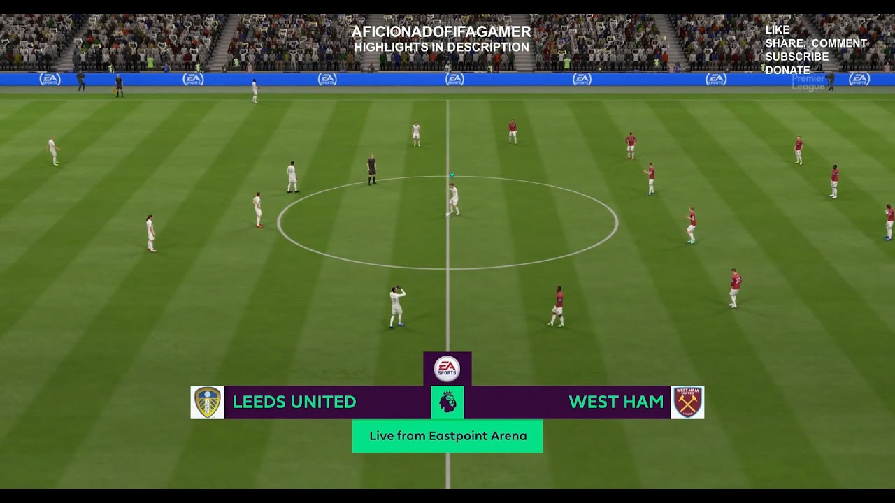 LEEDS Vs WEST HAM YouTube