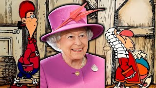 Dr Livesey but its the Queen of England @itsfynn