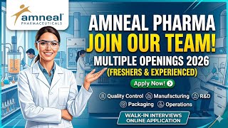 Pharma company mein bumper vacancy 2026 || latest jobs | #pharmajobs #companyjobs #jobs2026
