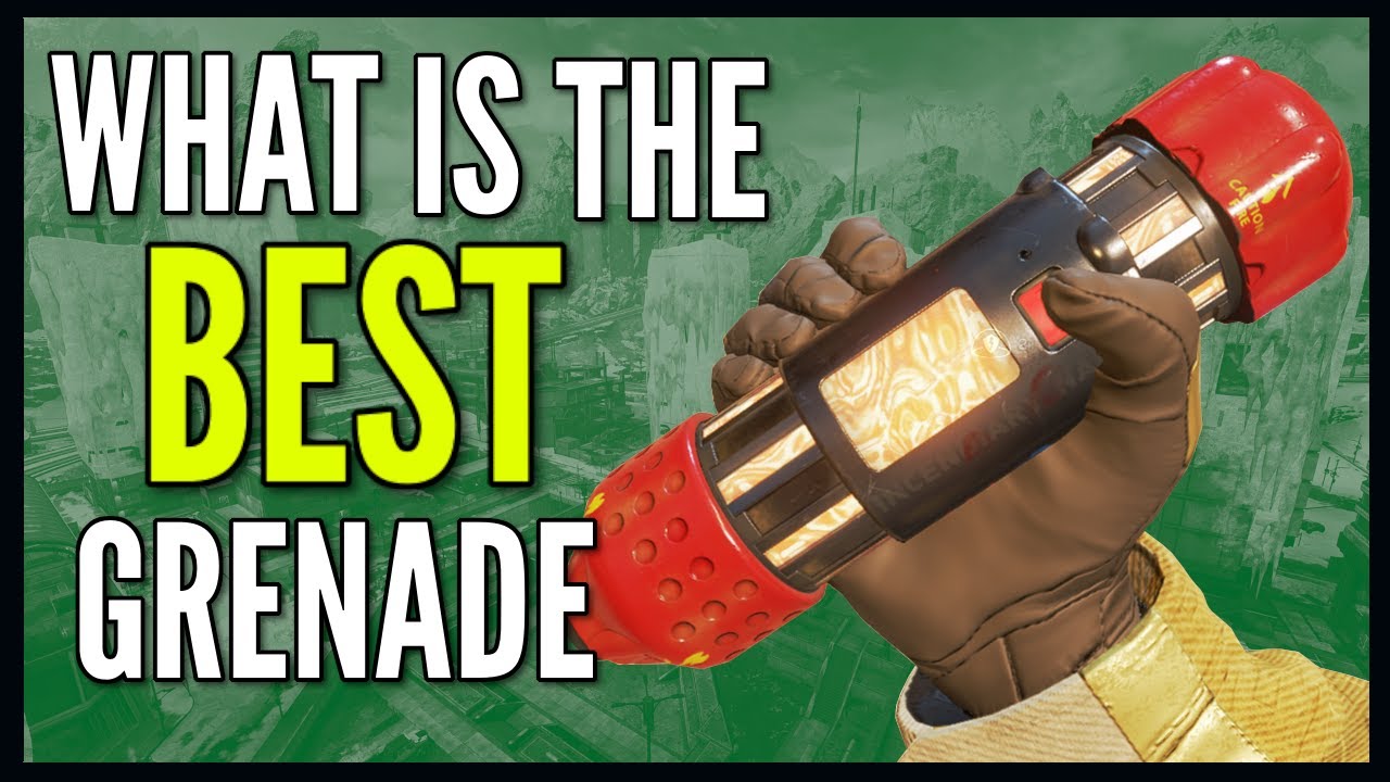 What Is The Best Grenade In Apex Apex Legends Youtube