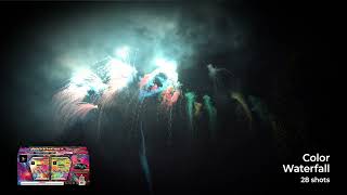 Color Waterfall by Fox Fireworks
