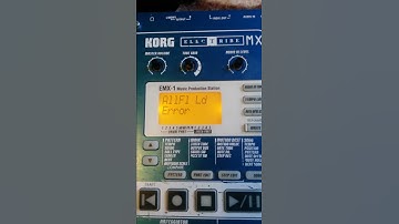 allfl ld error korg emx-1