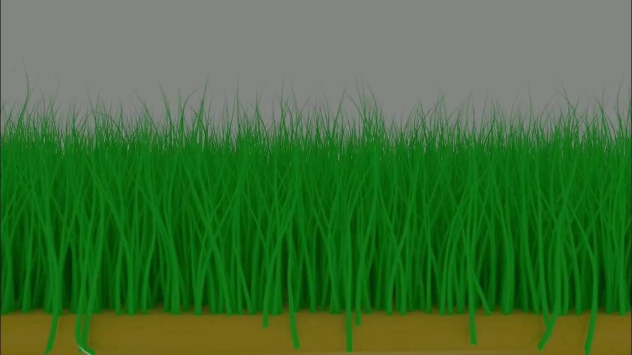 Blender 3D I Made Grass In Blender How to Make Grass In Blender