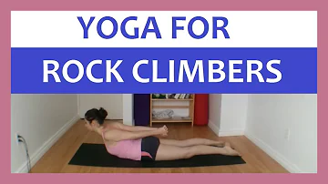 30 min Yoga for Rock Climbers - Shoulders, Hips & Core